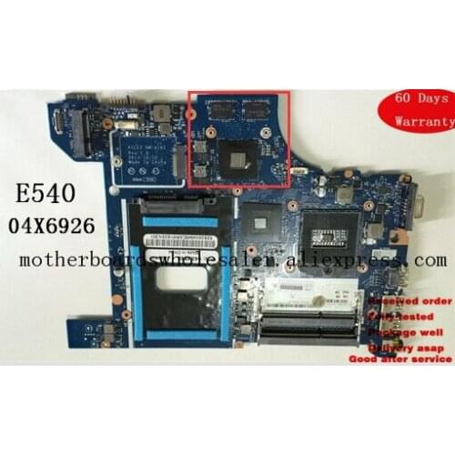 Placa For Lenovo Thinkpad E540 Laptop Motherboard Fru: 04X6926 NM-A161 Test Function