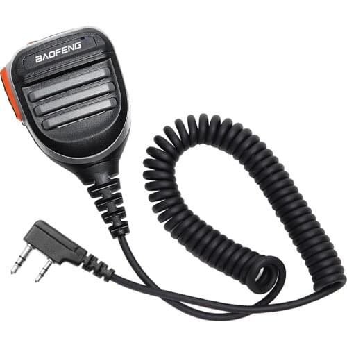 PTT Radio Speaker Mic Shoulder Mic Microphone for UV-5R UV-S9 PLUS Transceiver