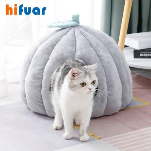 Soft Plush Pet Bed kennels Puppy Sofa Cat Cushion Bag houses Mat nesk Basket cage crate puppy dog Cave accessories Furry Warm
