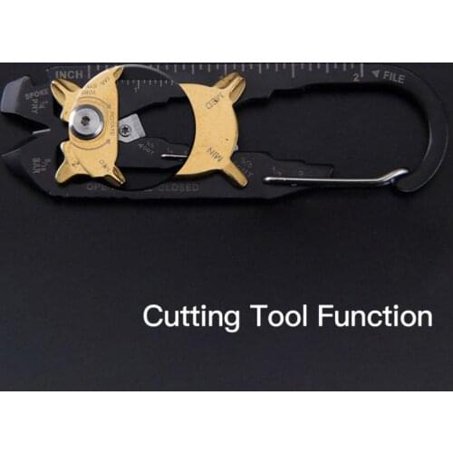 Outdoor 20 in one multifunctional combination tool EDC outdoor portable gadget portable EDC portable keychain