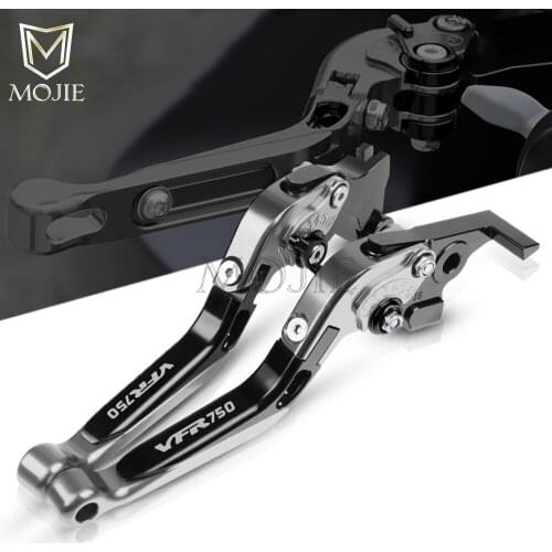 For Honda VFR750 VFR 750 FH-FV 1987-1997 1988 1989 1990 1991 Motorcycle CNC Adjustable Folding Extendable Brake Clutch Levers