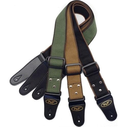 Guitar Strap Cotton Adjustable Holders Acoustic Electric Bass Guitar Belt