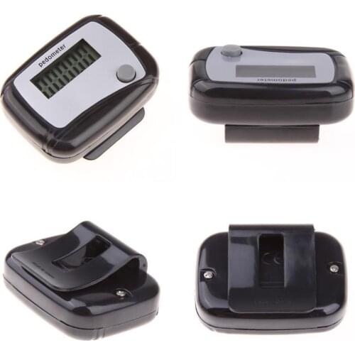 Outdoor Running Sports Pedometer With LCD Display Mini Portable Electronic Pedometer