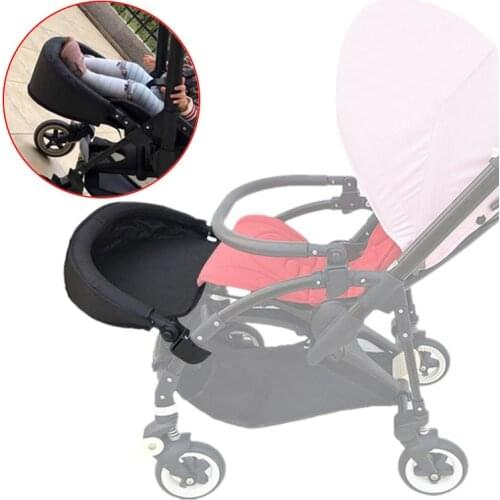 Footrest For Bugaboo Bee Series Trolley Bee3/5/6,Bee+Seat Cushion Extension Plate Foot Extend Board Adjustable Bebe Accessories