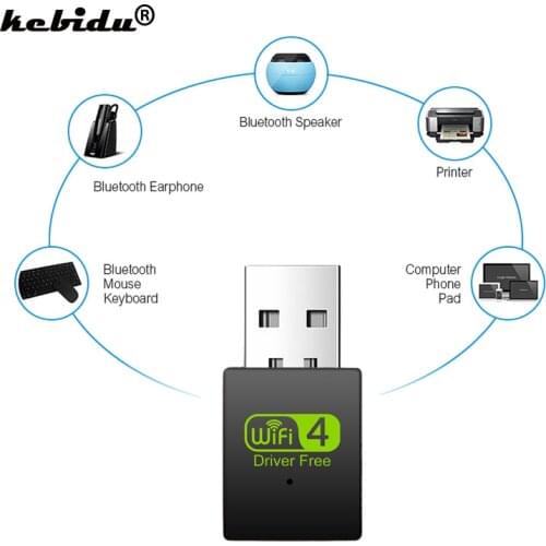 USB WiFi Adapter 300Mbps Network Card 2.4GHz WiFi Receiver 802.11n/b/g Wifi External For Computer Desktop Wireless Adapter