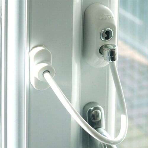 Child Protection Window Lock Child Safety Lock Stainless Steel Windows Limiter Baby Safety Infant Security Window Locks