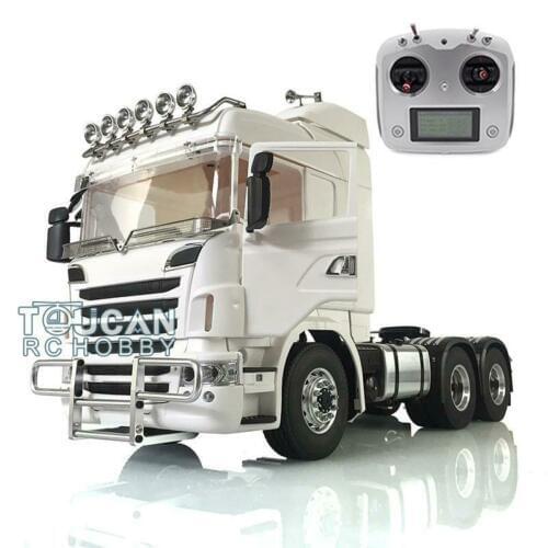 1/14 Metal LESU 6*6 Chassis ESC Light Radio Bumper Hercul Sca Tractor Truck THZH1005-SMT3