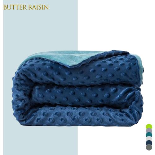 8 Color Super Soft Duvet Cover Modern Bubble Fleece Weight Blanket Quilt Cover Home Textile Bed Duvet Cover 1pcs Twin Queen Size