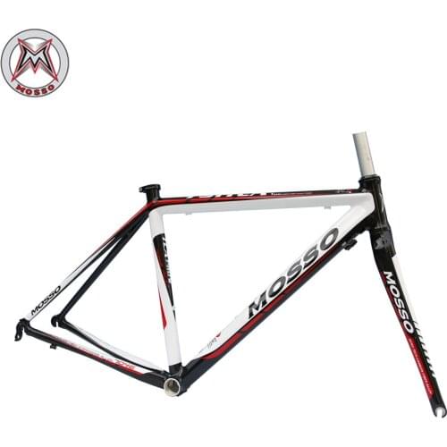 MOSSO 791TCA Aluminum Alloy Road bike Frame With Carbon Front Fork Ultra-light 700C Frameset 44/47/53cm Bicycle Accessories