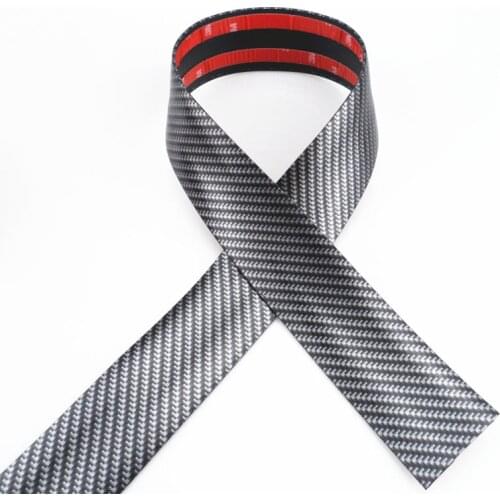 Car sticker carbon fiber rubber molding threshold protector for Great Wall Haval Hover H3 H5 H6 H7 H9 H8 H2 M4