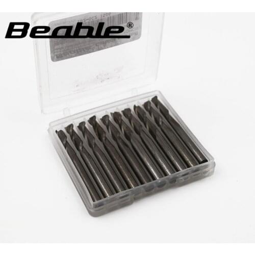 Beable carbide end mills 4*4*22*45mm Double Flute cutter milling tools Carbide spiral cutter drill mil Used for PCB densit