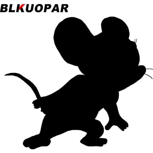 BLKUOPAR for Jerry Car Stickers Fashionable Simple Decals Car Accessories Sunscreen Scratch-Proof Laptop Windows Decor