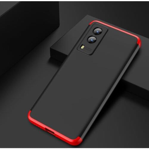 Case for VIVO V21E 4G V2061 360 Degree Full Protection Hard Matte Shockproof Lens Protection for VIVO V21E 5G V2055 V21 V2066