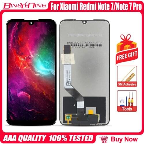 For 6.3'' Xiaomi Redmi Note 7 Pro LCD&Touch screen Digitizer with frame assembly lcd screen display replacment tools