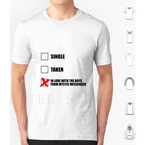 Mystic Messenger T Shirt Print Cotton Mystic Messenger Jumin Jumin Han 707 Luciel Choi Saeyoung Choi Saeran Choi Zen Hyun Ryu