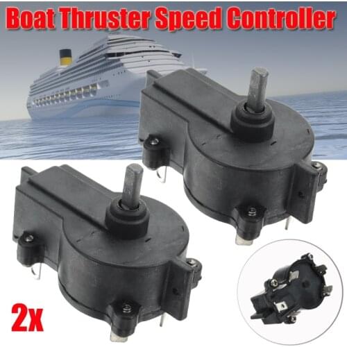 2Pcs Electric Boat Propeller Speed Adjustment Switch Motor Outboard Motor Speed Controller For Hangkai ET45L/ET55L/ET65L