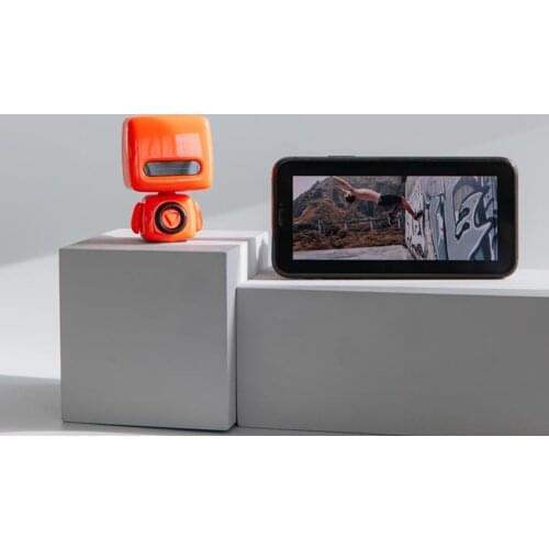 Mini Music Player Robot Bluetooth Speaker Portable Subwoofer Wireless Compact Gaming Wireless Small Speaker Portable Speakers