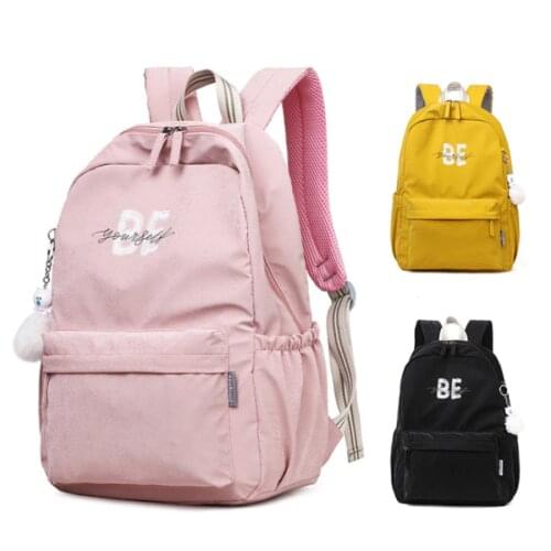 Fashion Mini Backpack Women Kawaii School Ridge Protection Shoulder Bag for Teenage Girls Multi-Function Small Bagpack Lady