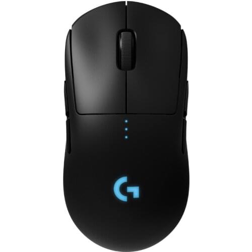 Logitech G Pro RGB Dual Mode Wireless Computer Gamer Gaming Mouse With Hero DPI Sensor Lightspeed Laser Powerplay Compatible