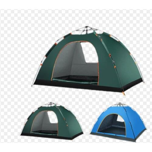 Awning tent garden outdoor portable camping thickened rainproof automatic spring open field camping folding