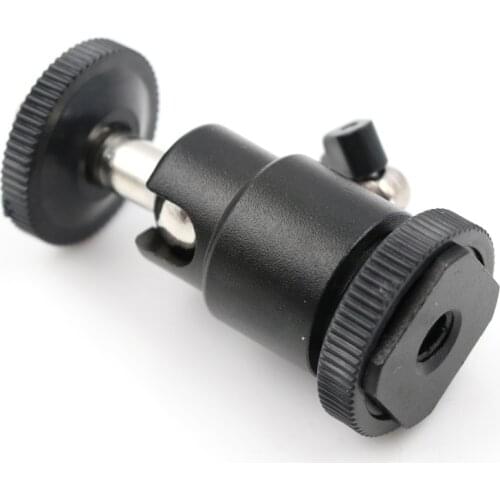 Tripod Ball Head Bracket/Holder/Mount Cradle 1/4" Mini Smart Ball Head With Lock For Camera