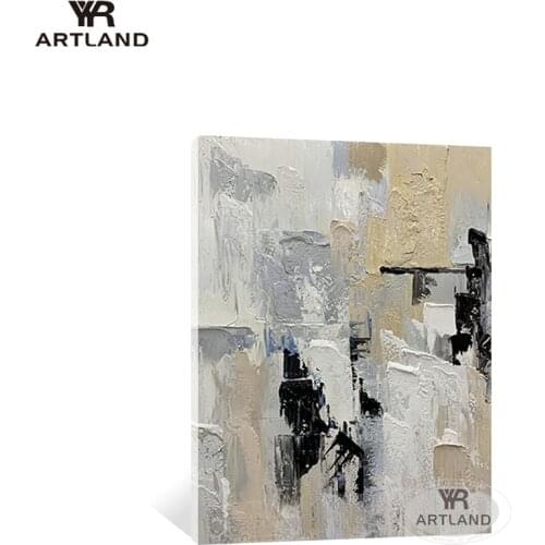 Modern abstract wall painting designs Handmade acrylic oil painting on canvas hanging picture for living room bedroom entrance