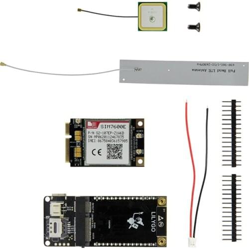 T-PCIE ESP32-WROVER-B 16MB AXP192WIFI Bluetooth Board with SIMCom SIM7000G SIM7600SA SIM7600E SIM7600JC-H SIM7070G LTE 4G module