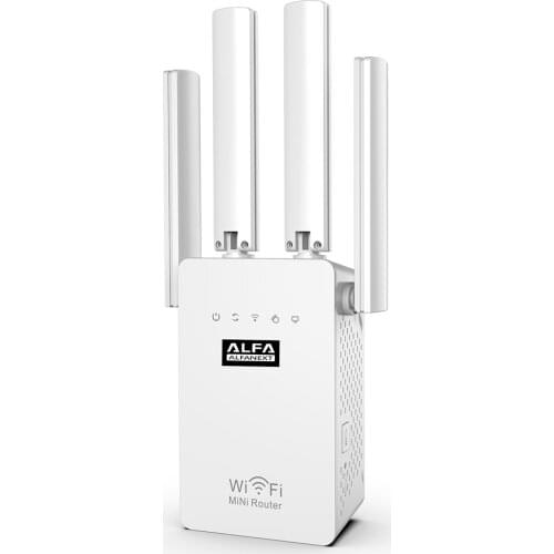 ALFA ALFANEXT 300Mbps WiFi Adapter Amplifier Network Expander Power Extender Roteador 2 Antenna for Window