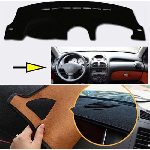 Interior Dashboard Carpet Photophobism Protective Pad Mat For Citroen C2