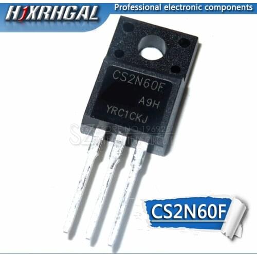 5pcs MOS CS2N60F 2N60F TO-220F new and original HJXRHGAL