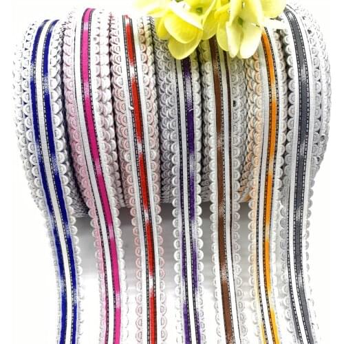 5Yards/lot 15mm Cotton Ribbon Lace Handmade Design Printed Cotton Ribbons For Wedding Christmas Decoration DIY Sewing Fabric