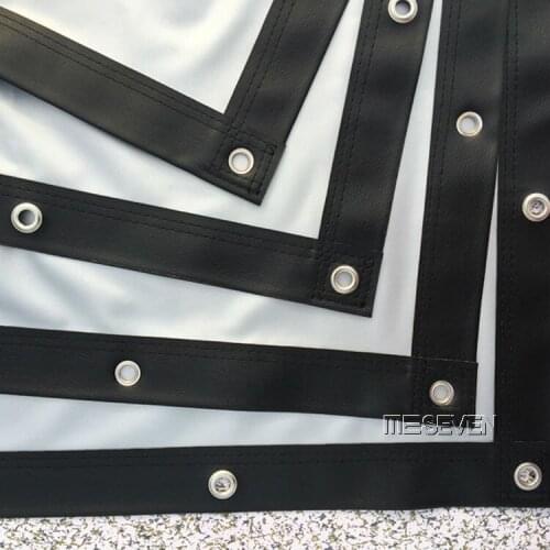 72 inches 4:3 Portable Metal Silver Front Projection Screen for 3D HD Smart DLP Home Theater with Eyelets without Frame can Fold