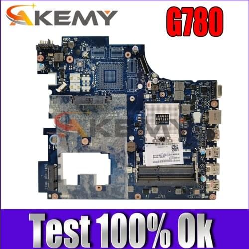 Akemy For Lenovo G780 Laptop Motherboard QIWG7 LA-7983P Mainboard HM76 DDR3 GMA HD Fully Tested