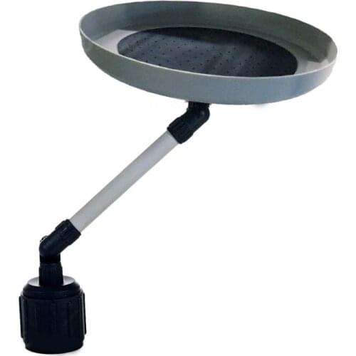 Car Tray Holder Food Drink Beverage Table Clip Cup Holder 360-degree Swivel