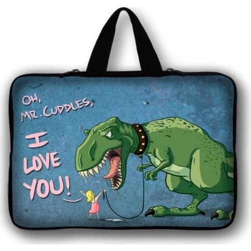 Dinosaur Laptop Sleeve Bag For Macbook Air Pro Retina 11 12 13 15 Inch Notebook Handbag Cover Case for Macbook Touch Bar