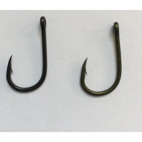 1000 x Matt Black Coated Carp Hooks, Wide Gape Boilie Style, Micro Barbed for Carp Fishings