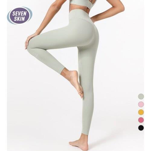 SEVEN SKIN Seamless Push Up Leggings High Waist Fitness Yoga Pants for Women Gym Sports Energy Leggings Jogging Workout Tights