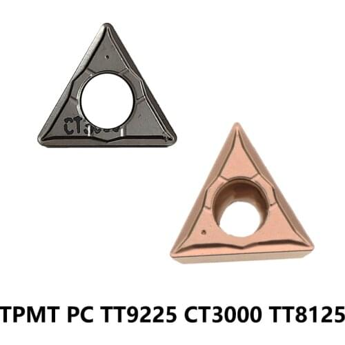 CNC Blade TPMT TPMT090204PC TT9225 CT3000 TT8125 090204PC 110304PC 16T304PC Original Carbide Inserts Lathe Cutter Tools