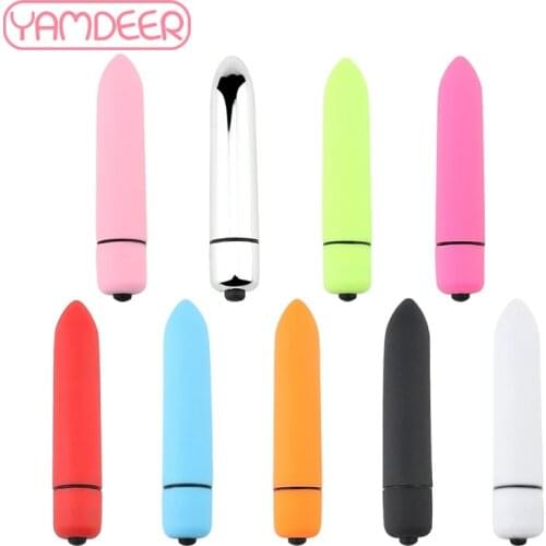 Mini 10 Speed Silicone Male Delay Vibrating Penis Bullet Vibrator For Female Vagina