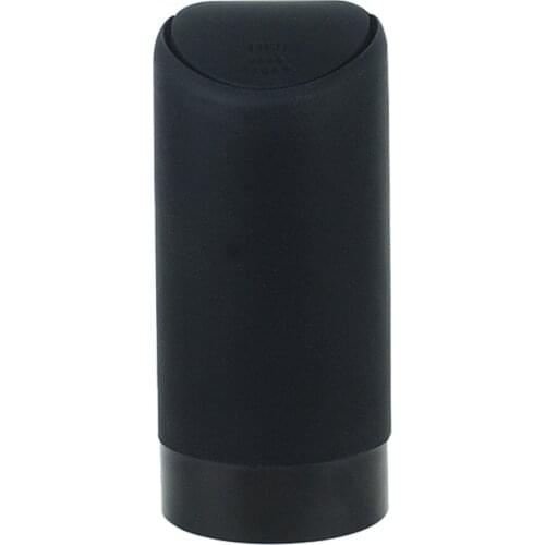 Mini Car Trash Bin Rolling Cover Type Silicone Garbage Cup Storage Bucket Rubbish Box Container Organizer Interior Accessories