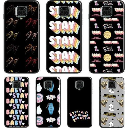 Stray Kids STAY For Xiaomi Redmi Note 10 7 8 9 Pro Note 8T 9S Soft Case For Redmi 9T 9A 9C K40 Pro Cover