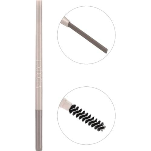 Portable Natural Makeup Double Heads Super Fine Eyebrow Pencil Waterproof Long Lasting Pro Eyes Makeup Rotatable Up Pen