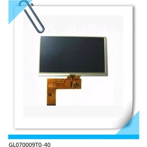 Compatible replacement GL070009T0-40 GL070009T0-40 V1 7 inch 40 pin lcd screen + touch screen 165MM*100MM (not original)