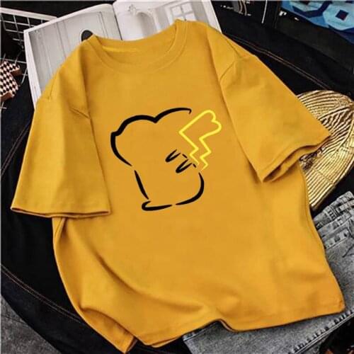 Summer Fashion New Men Women Loose Casual TShirt Cotton Harajuku Kawaii Graffiti Anime Short Sleeved Oversized T-shirts Tops Y2k