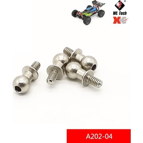 WLtoys 1:14 144001 A202-04 Ball Head Screw Assembly RC car R/C upgrade Spare parts Model Accessories