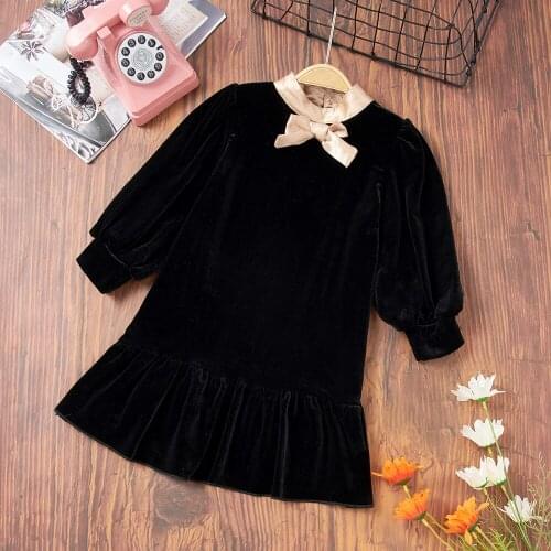 YOYOSHOW Autumn & Spring new girl dress fashion girl clothes long sleeves 2-6 years old girl dress