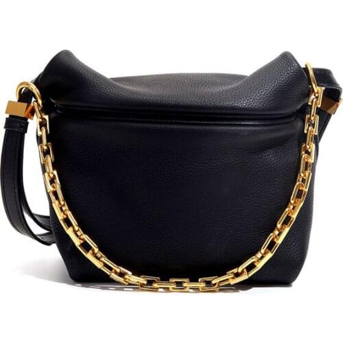 Female Handbags Aestheticism Women Cowhide Shoulder Bags Elegant Armpit Sling Hand Bags Simple Underarm Bags Vintage Renaissance