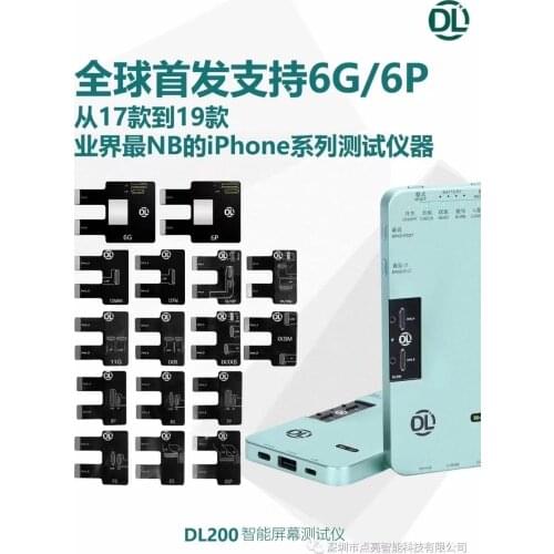 DL200 19 in 1 LCD Display Tester For iPhone 12mini 12 Pro MAX 11 X Xs XR 6s 7 8 6 And Plus True Tone Light Sensor Testing Repair