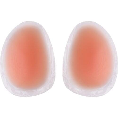 1 Pair Buttocks Enhancers Inserts Comfortable Removable Silicone Fake Butt Pads Women Push Up Paded for Briefs Panties