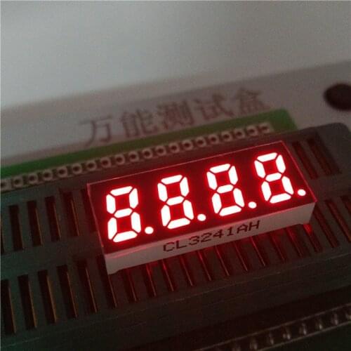 10PCS New and original 4 Bit 0.32 inch Digital Tube LED Display red Light 7 Segment Common Cathode/ Anode